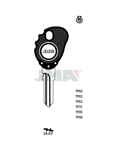 LLAVE JMA TP 00 ZA 9.P