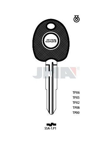 LLAVE JMA TP 00 SSA 1.P