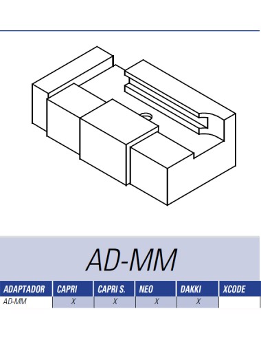 JMA ADAPTADOR MERCEDES CP/DK/NEO AD-MM