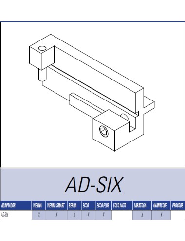 JMA ADAPTADOR SIX-3.P DAK/BER/SAR