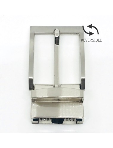 HEBILLA CINTURON REVERSIBLE 32MM. NIQUEL
