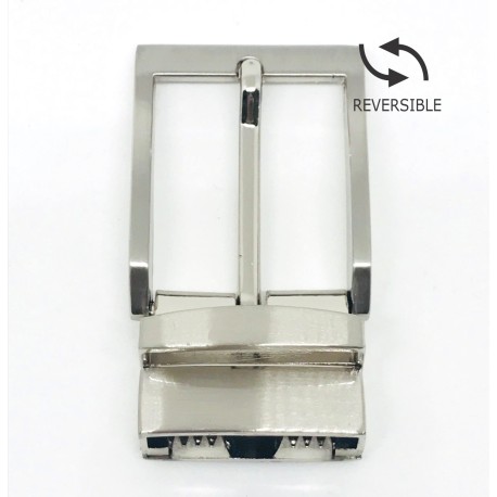 HEBILLA CINTURON REVERSIBLE 32MM. NIQUEL