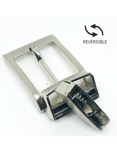 HEBILLA CINTURON REVERSIBLE 32MM. NIQUEL