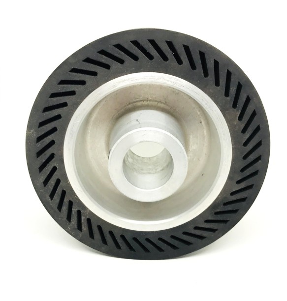 RODILLO GOMA EXPANSION 150*75 -EJE 30MM-