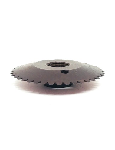 CUCHILLA CIRCULAR DENTADA MAQUINA CORTAR TIRAS