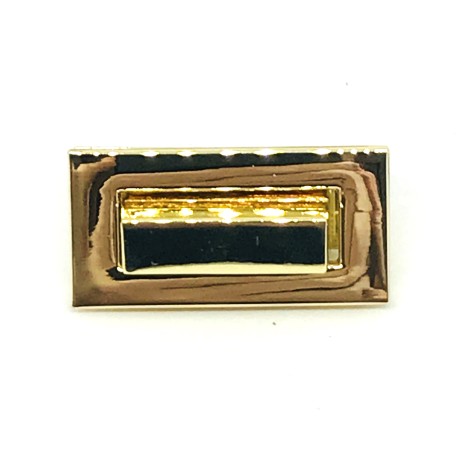 BROCHE TORNIQUETE MOD. RECTANGULAR 40