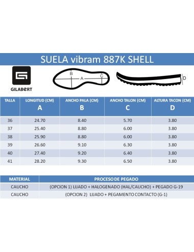 PISO VIBRAM 887K SHELL SRA.