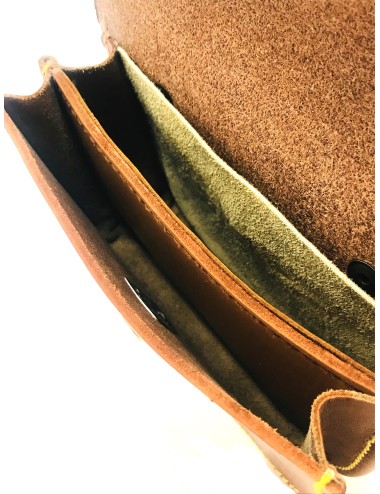 CARTERA DE COBRADOR VAQUETILLA 17,5cm.