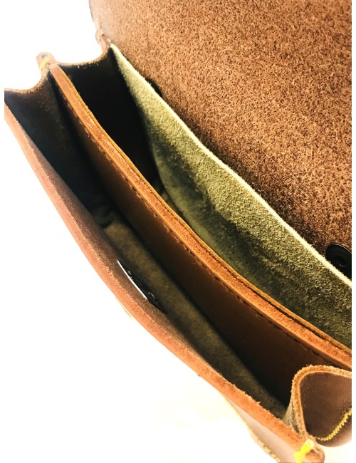 CARTERA DE COBRADOR VAQUETILLA 17,5cm.