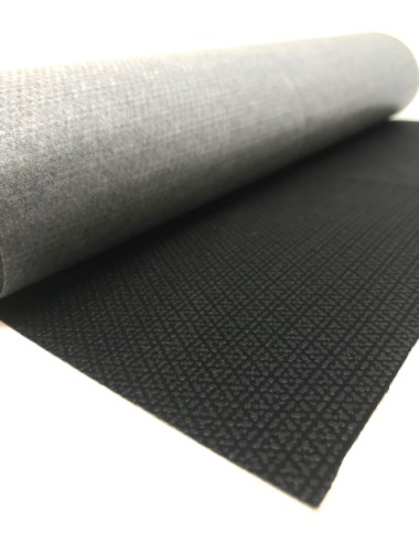 TEJIDO THERMOADHESIVO MICROIMPRESO NEGRO 50*30