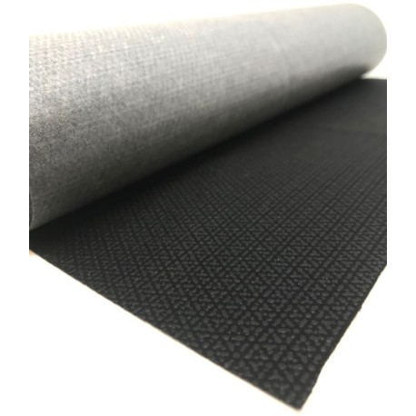 TEJIDO THERMOADHESIVO MICROIMPRESO NEGRO 50*30