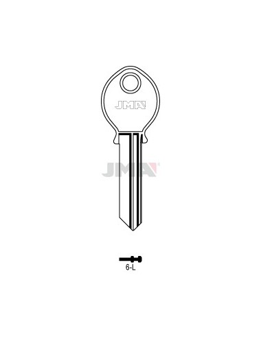 LLAVE JMA ACERO 6 L (C)
