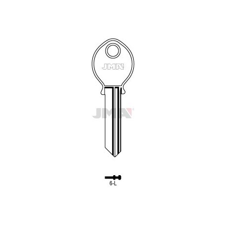 LLAVE JMA ACERO 6 L (C)