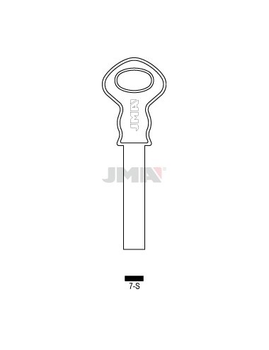 LLAVE JMA ACERO 7 S (C)