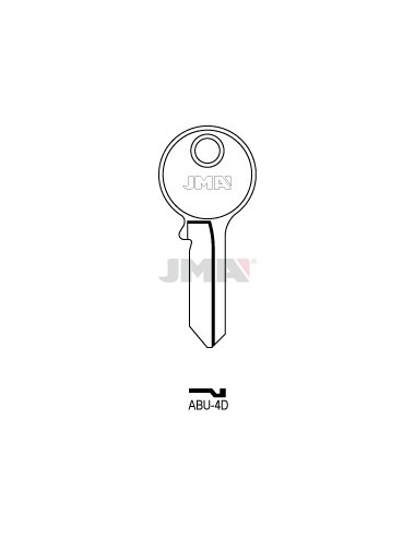 LLAVE JMA ACERO ABU 4D (C)