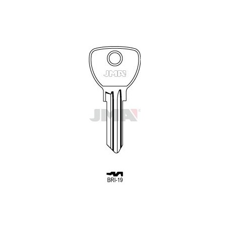 LLAVE JMA ACERO BRI 19 (C)