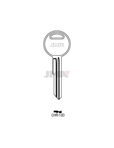 LLAVE JMA ACERO CHR 13D (C)