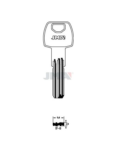 LLAVE JMA SEGUR. IF 8