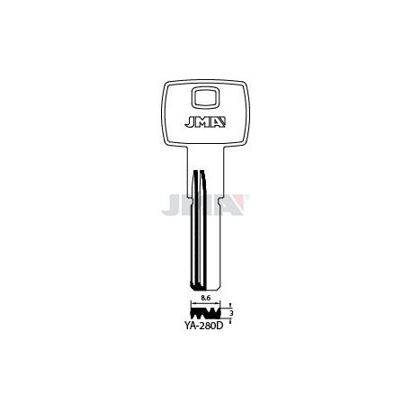 LLAVE JMA SEGUR. YA 280D