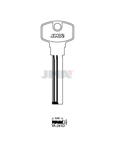 LLAVE JMA SEGUR. YA 281D