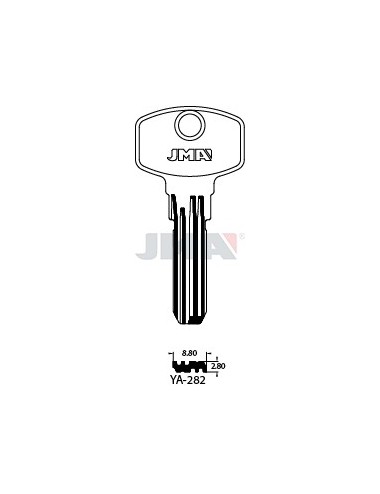 LLAVE JMA SEGUR. YA 282