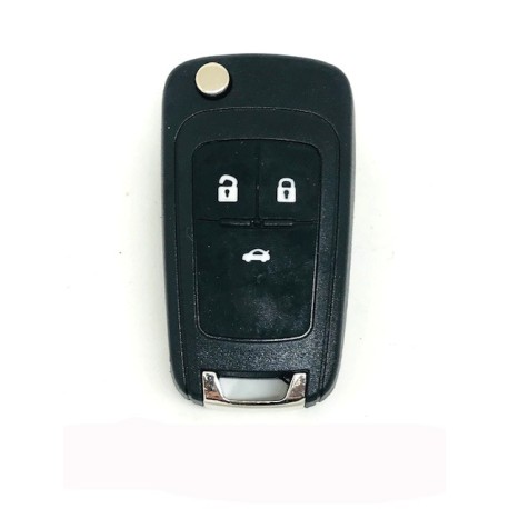 CARCASA OP4AC3 - U02PL-3BA(PLEGABLE 3 BOTONES)P/ OPEL - CH06KS