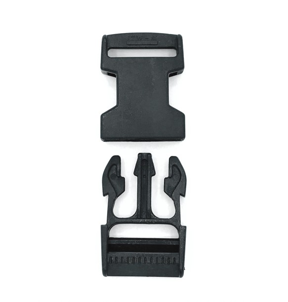 BROCHE PLASTICO NEGRO (UNIDAD)
