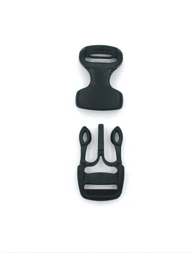 BROCHE PLASTICO NEGRO (UNIDAD)