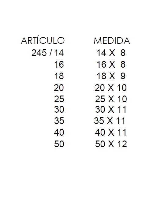 PASADOR MEDIA CAÑA  245  NIQUEL