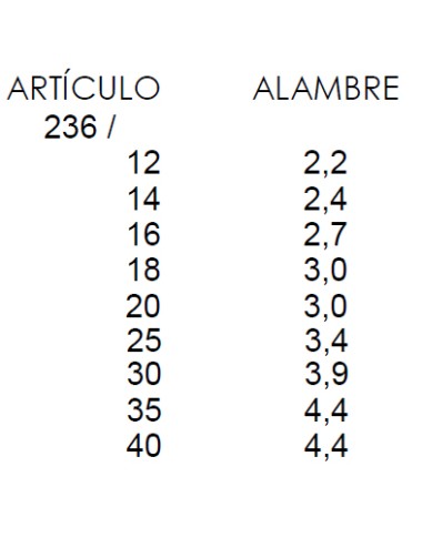 PIQUETE HIERRO 236 ORO VIEJO