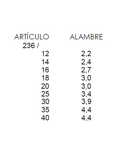 PIQUETE HIERRO 236 ORO VIEJO