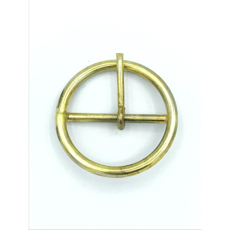 HEBILLA COLLAR SOLDADA 5157  LATON DORADO