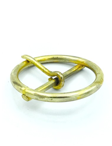 HEBILLA COLLAR SOLDADA 5157  LATON DORADO