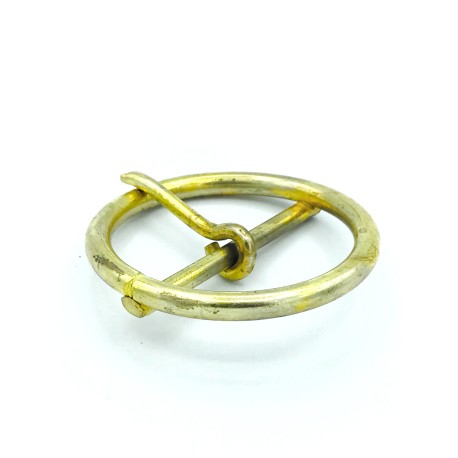 HEBILLA COLLAR SOLDADA 5157  LATON DORADO