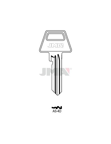 LLAVE JMA ACERO AS 4D (C)