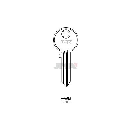LLAVE JMA ACERO CI 11D (C)