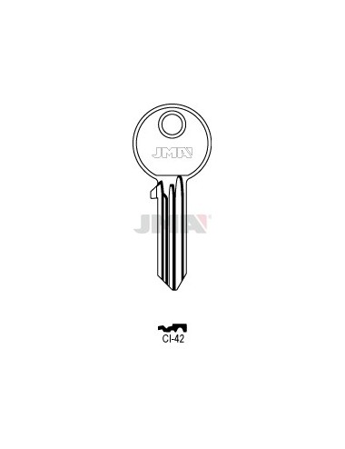 LLAVE JMA ACERO CI 42 (C)