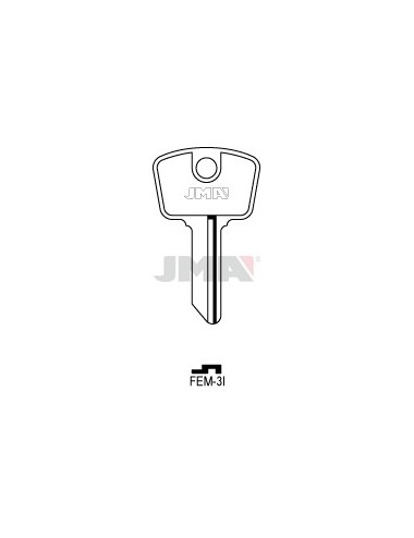 LLAVE JMA ACERO FEM 3I (C)