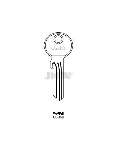 LLAVE JMA ACERO GE 15D (B)
