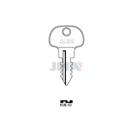 LLAVE JMA ACERO KUB 1D (C) ESPECIAL