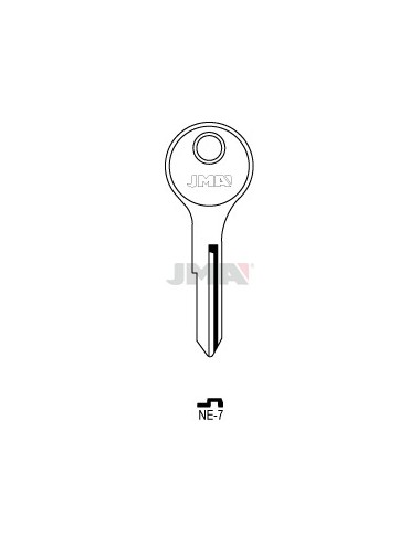 LLAVE JMA ACERO NE 7 (C)