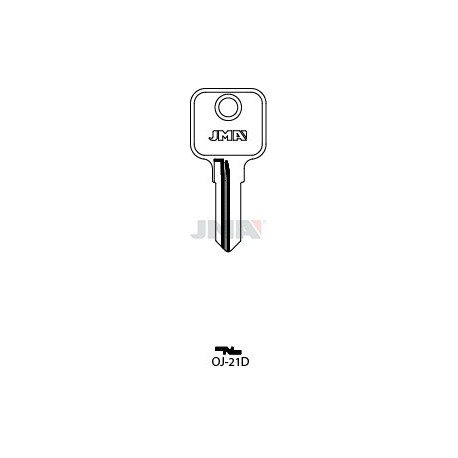 LLAVE JMA ACERO OJ 21D (C)