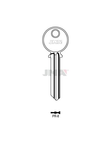 LLAVE JMA ACERO PR 8 (C)