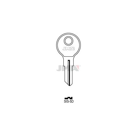 LLAVE JMA ACERO SIS 5D (C)