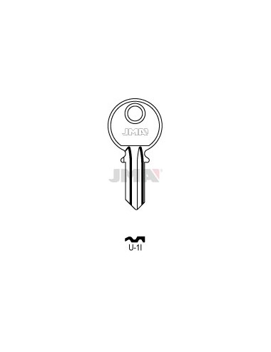 LLAVE JMA ACERO U 1I (C)