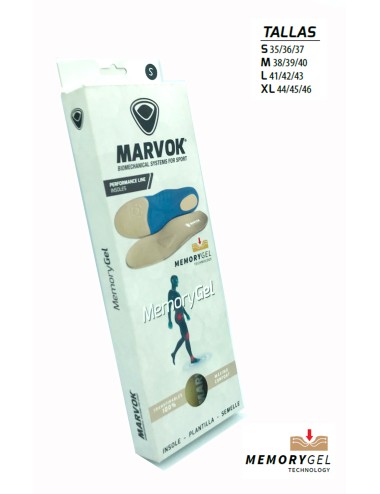 PLANTILLA MARVOK PERFORMANCE MEMORY GEL (PAR)