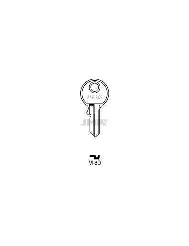 LLAVE JMA ACERO VI 16D (C)