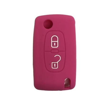 FUNDA SILICONA P/LLAVE COCHE CI1BC2- CITROEN-A0