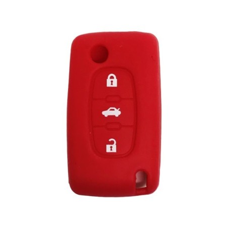 FUNDA SILICONA P/LLAVE COCHE CI1BC3 - CITROEN-B0