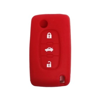 FUNDA SILICONA P/LLAVE COCHE CI1BC3 - CITROEN-B0